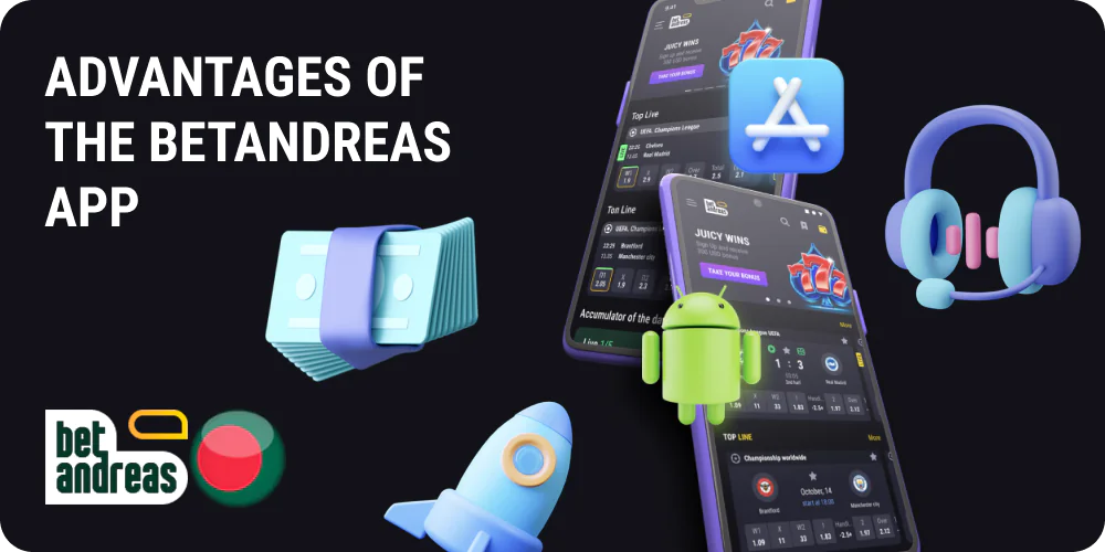 Benefits of the Betandreas BD application