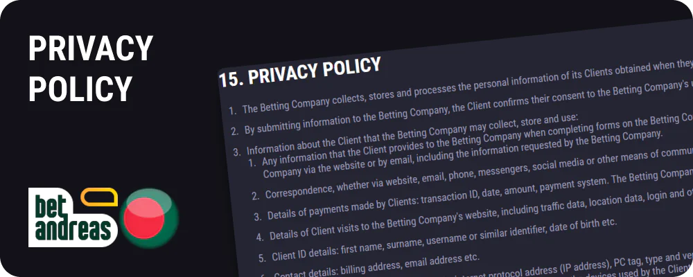 Betandreas BD Privacy Policy
