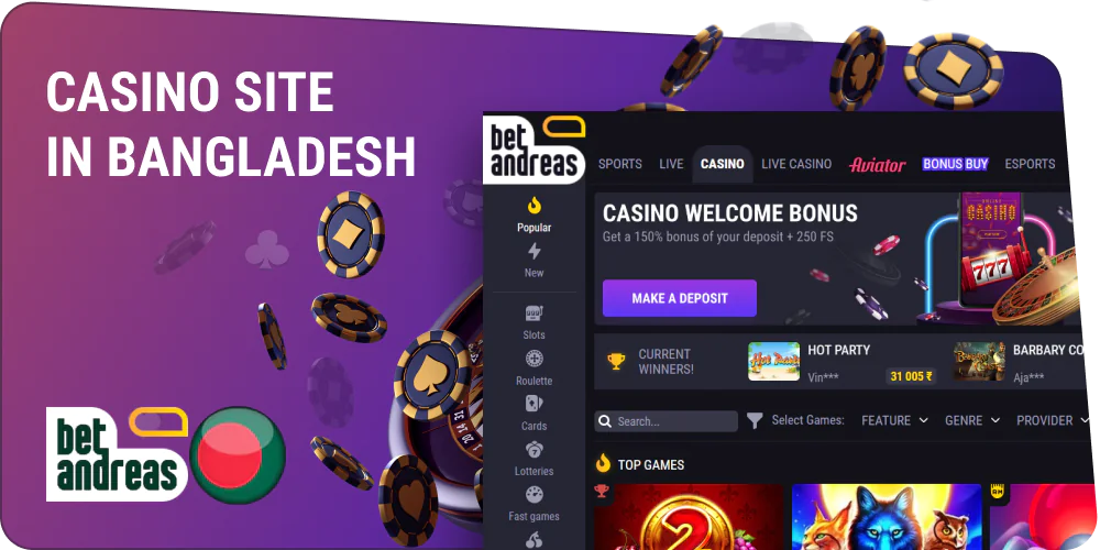 Online Casino Betandreas in Bangladesh